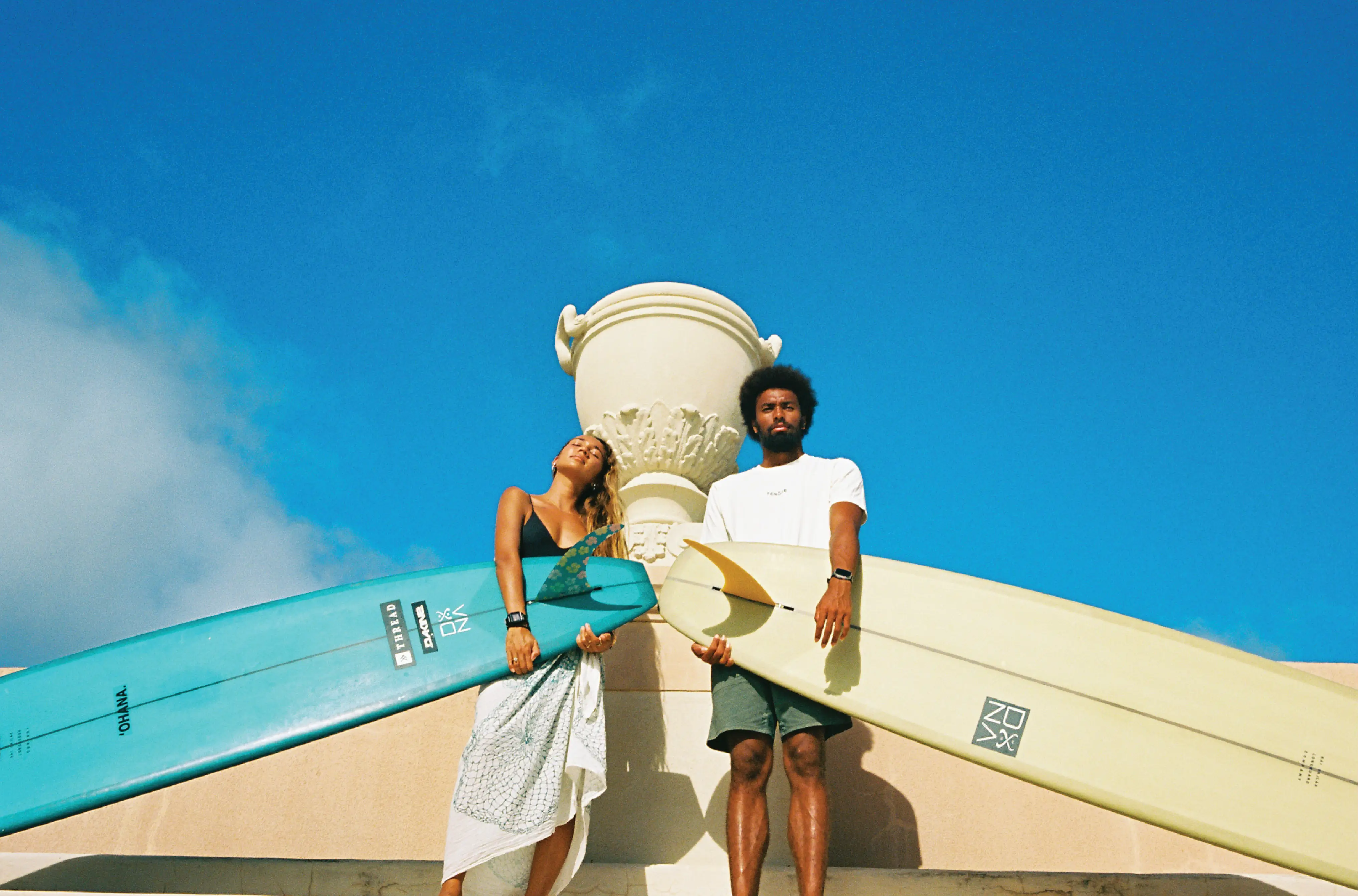 Kelis Kaleopa'a and Kaniela Stewart (35mm)